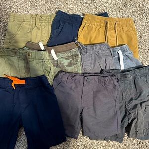 Lot of 10 4T boy shorts.
